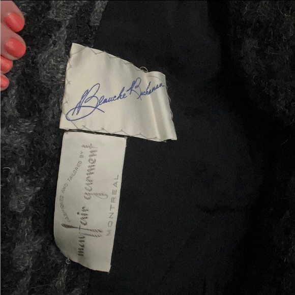 Vintage 1960’s Wool Houndstooth Dress Suit, Small/Medium - Picture 6 of 6